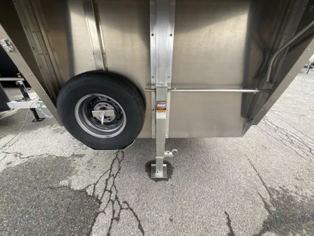 New 2026 EBY Trailers 83x24 14K Gooseneck Stock / Stock Combo Trailer