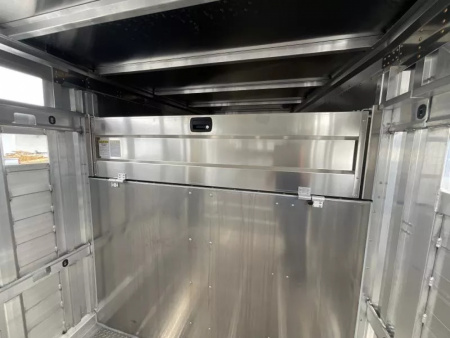 New 2026 EBY Trailers 83x24 14K Gooseneck Stock / Stock Combo Trailer