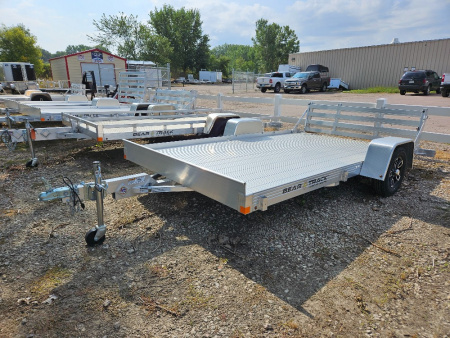 New 2025 Bear Track BTU82144S Utility Trailer