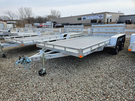 New 2026 Bear Track 81 x14' Utility Trailer