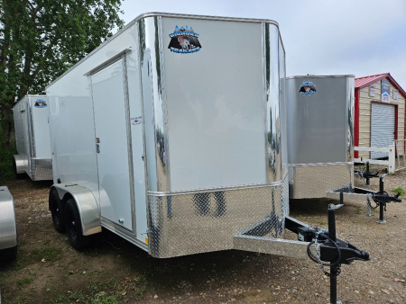 New 2026 Big Horn Trailer EC 7 12 TA Cargo / Enclosed Trailer
