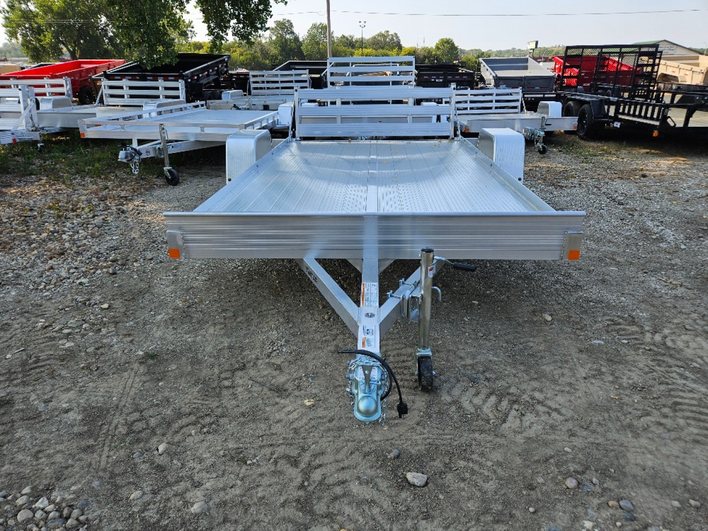 New 2025 Bear Track BTU80144F Utility Trailer
