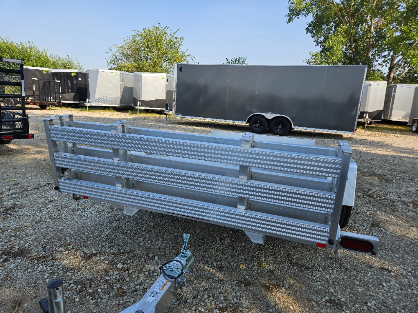 New 2025 Bear Track BTU80144F Utility Trailer