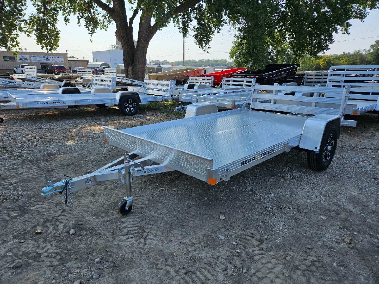 New 2025 Bear Track BTU80144F Utility Trailer