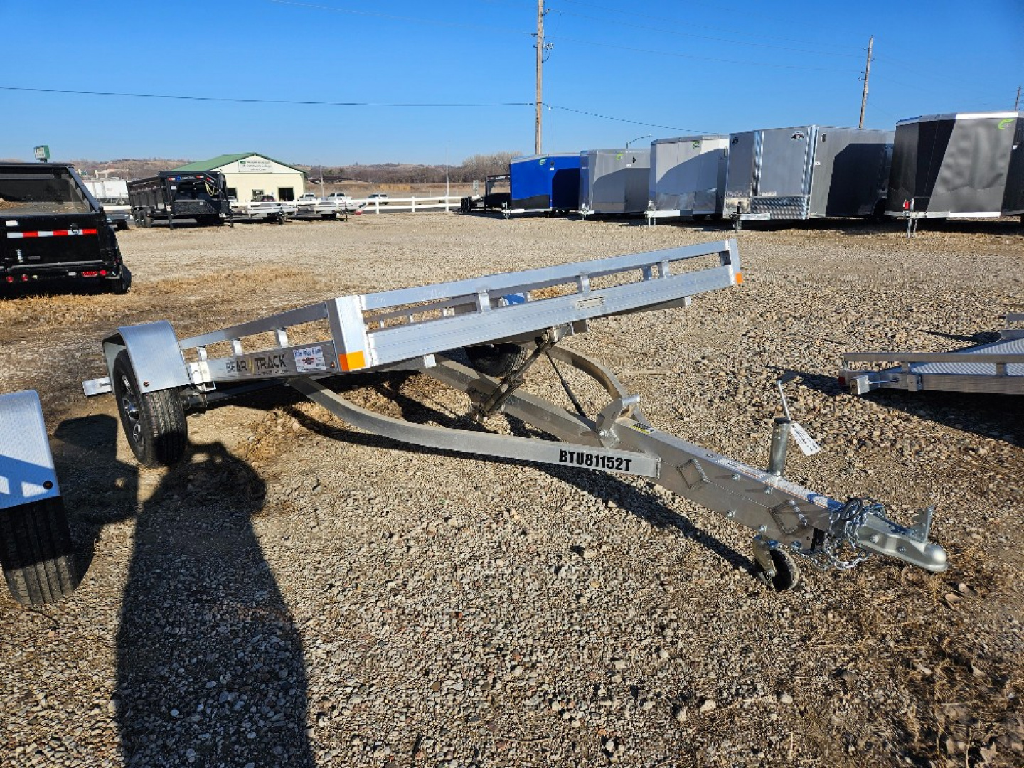 New 2025 Bear Track BTU81152T Tilt Trailer