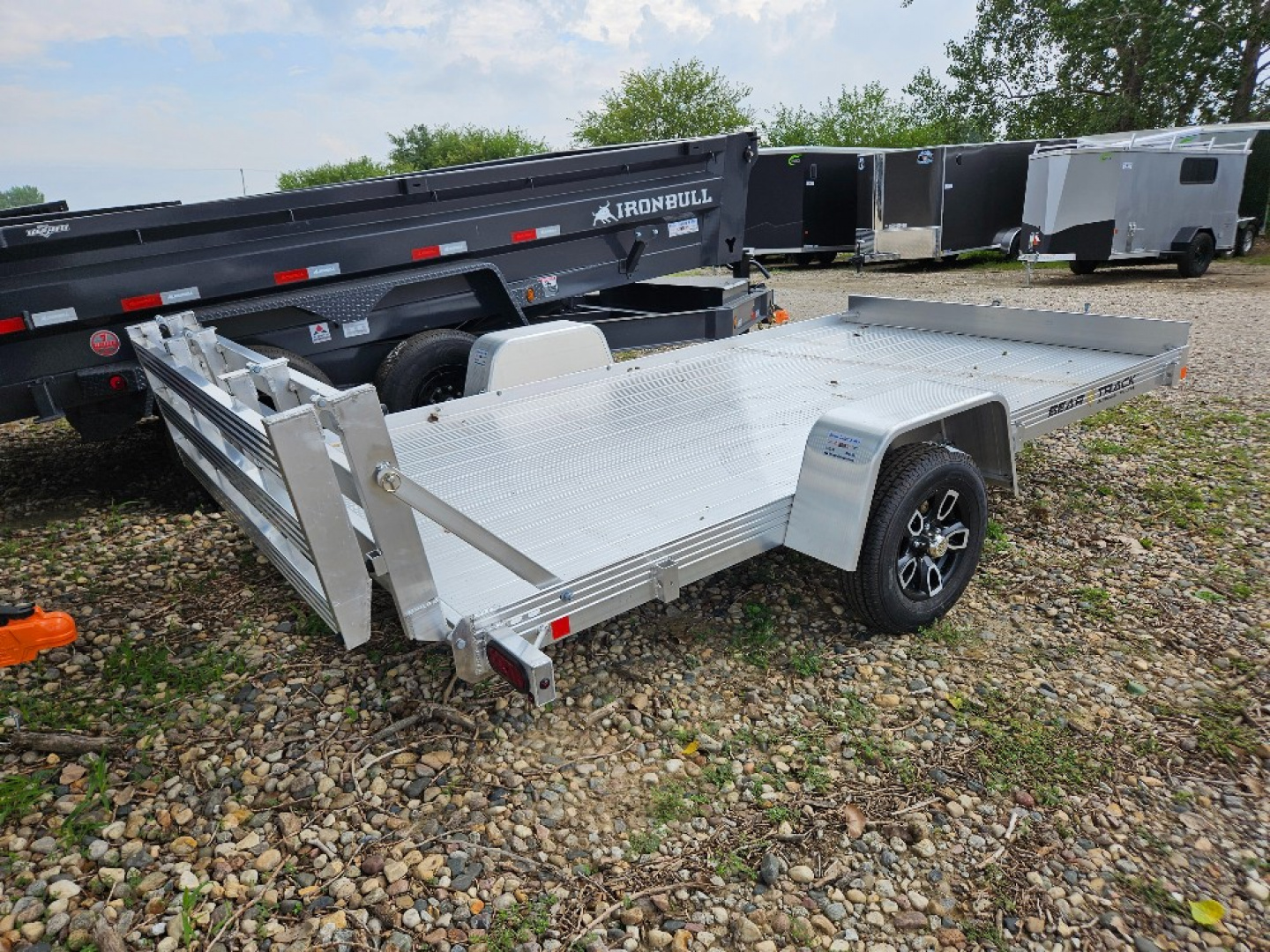 New 2026 Bear Track BTU76144F Utility Trailer