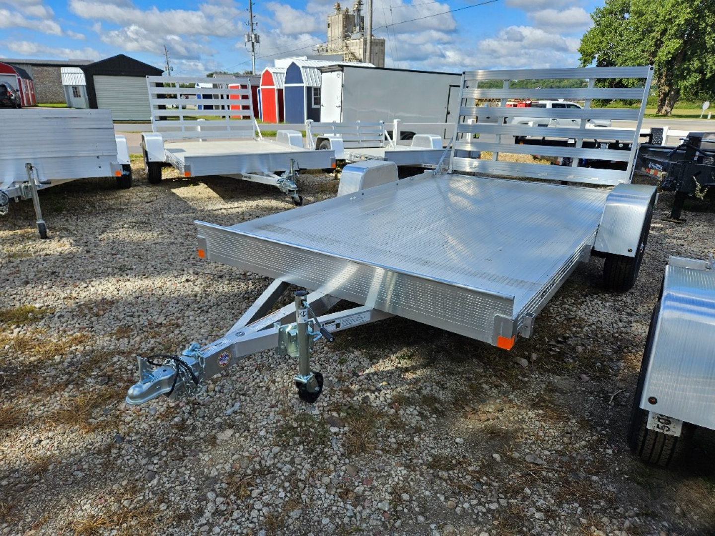 New 2026 Bear Track BTU80144F Utility Trailer