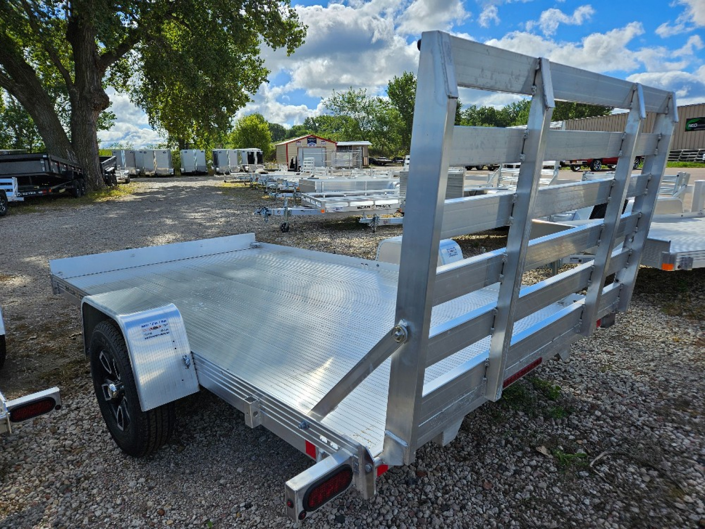 New 2026 Bear Track BTU80144F Utility Trailer