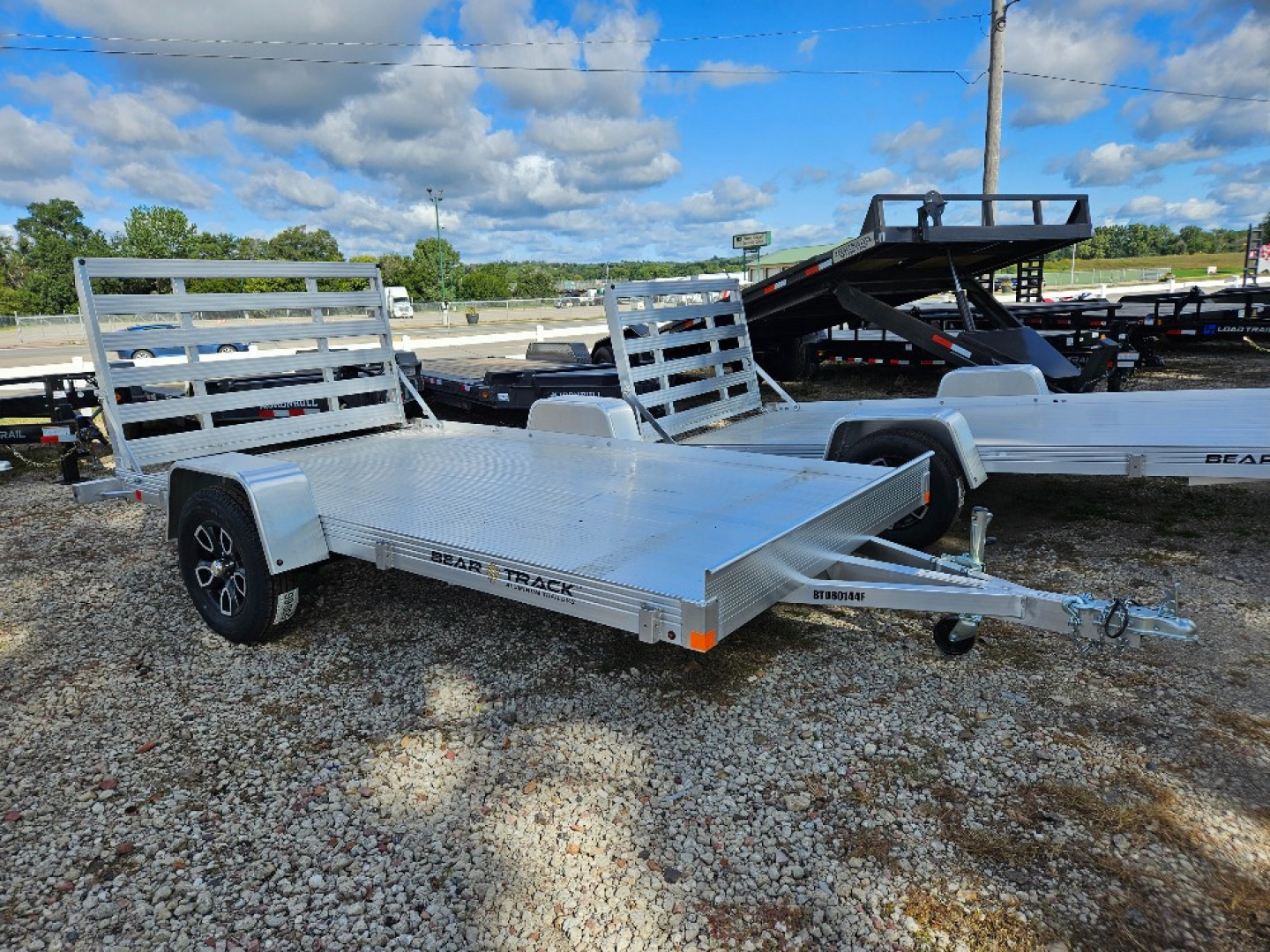 New 2026 Bear Track BTU80144F Utility Trailer