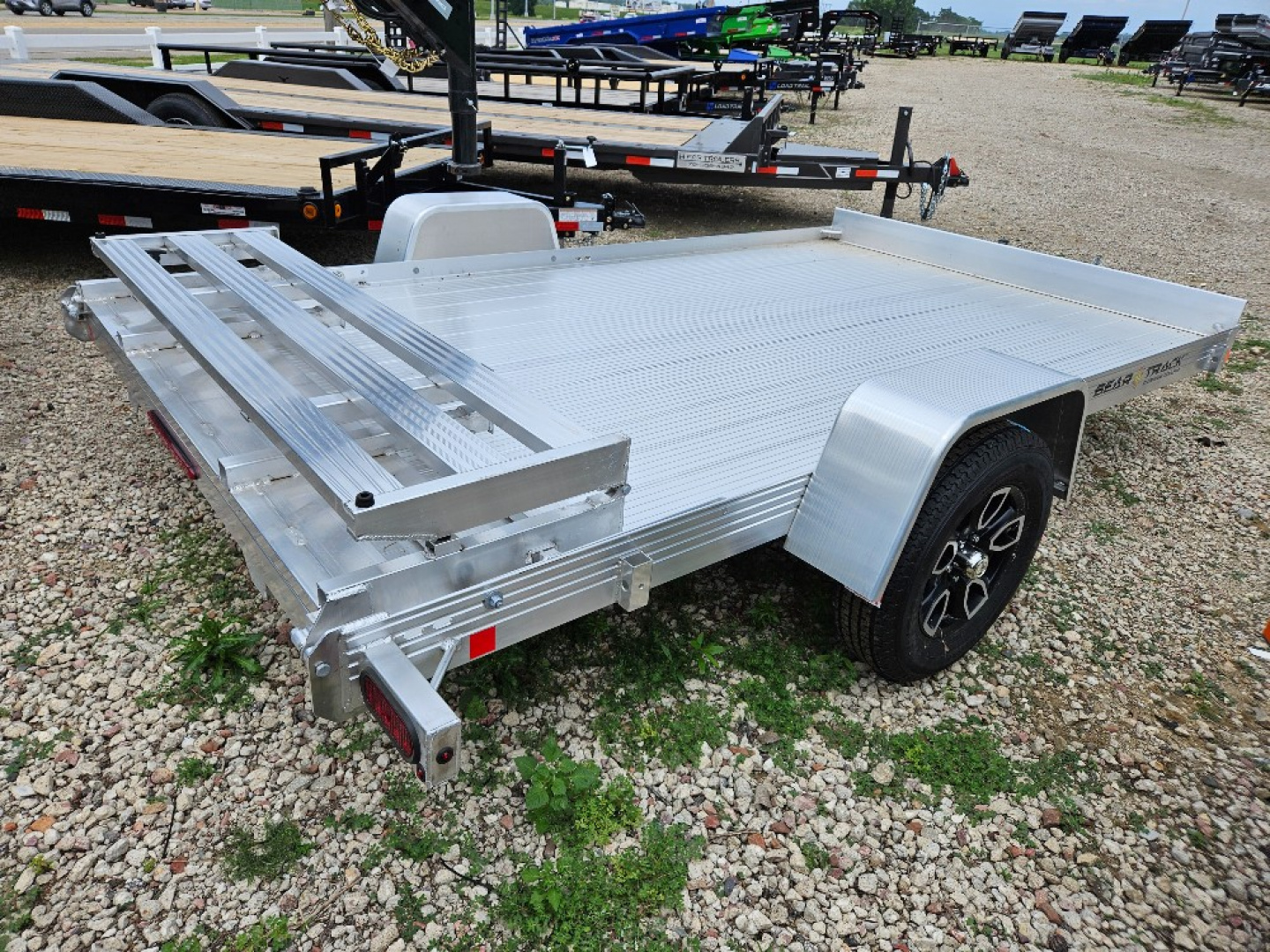 New 2025 Bear Track BTU80144F Utility Trailer