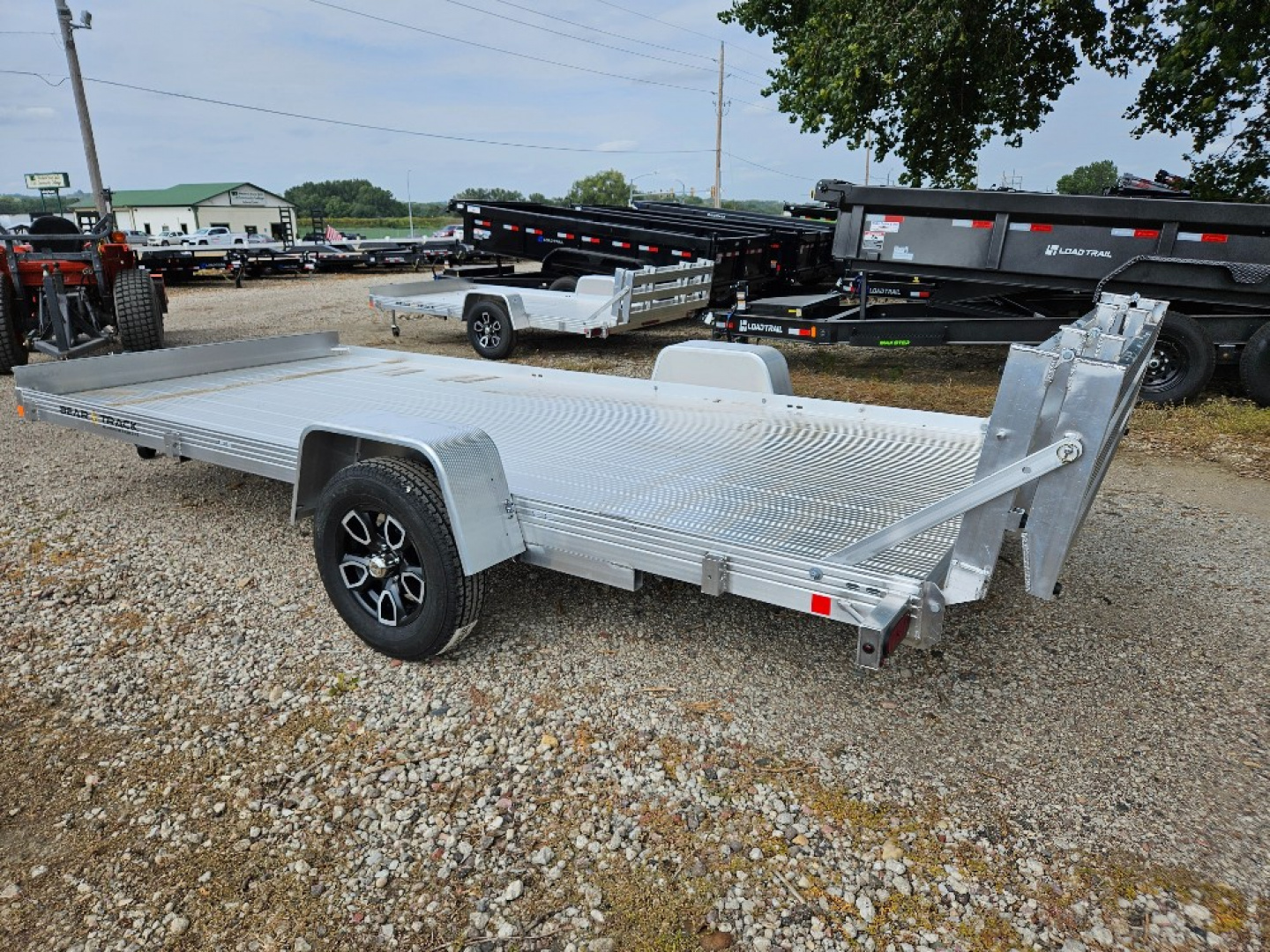 New 2026 Bear Track BTU80180F Utility Trailer