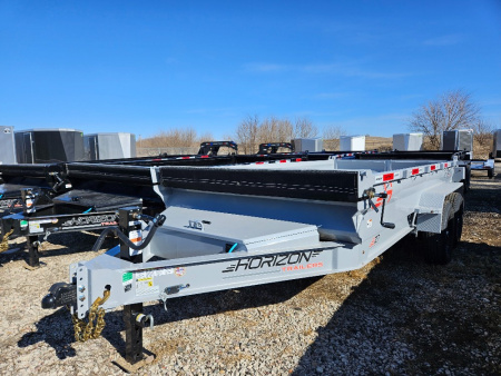 New 2025 Horizon Trailers EZ7BP-19 X14'7K Dump Trailer