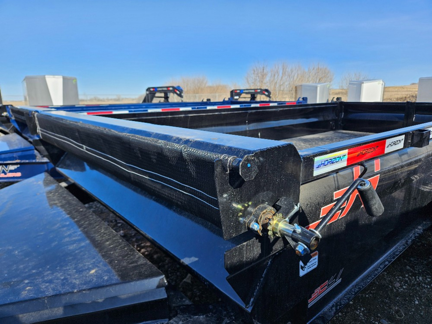 New 2025 Horizon Trailers EZ7BP-19"X14'7K Dump Trailer