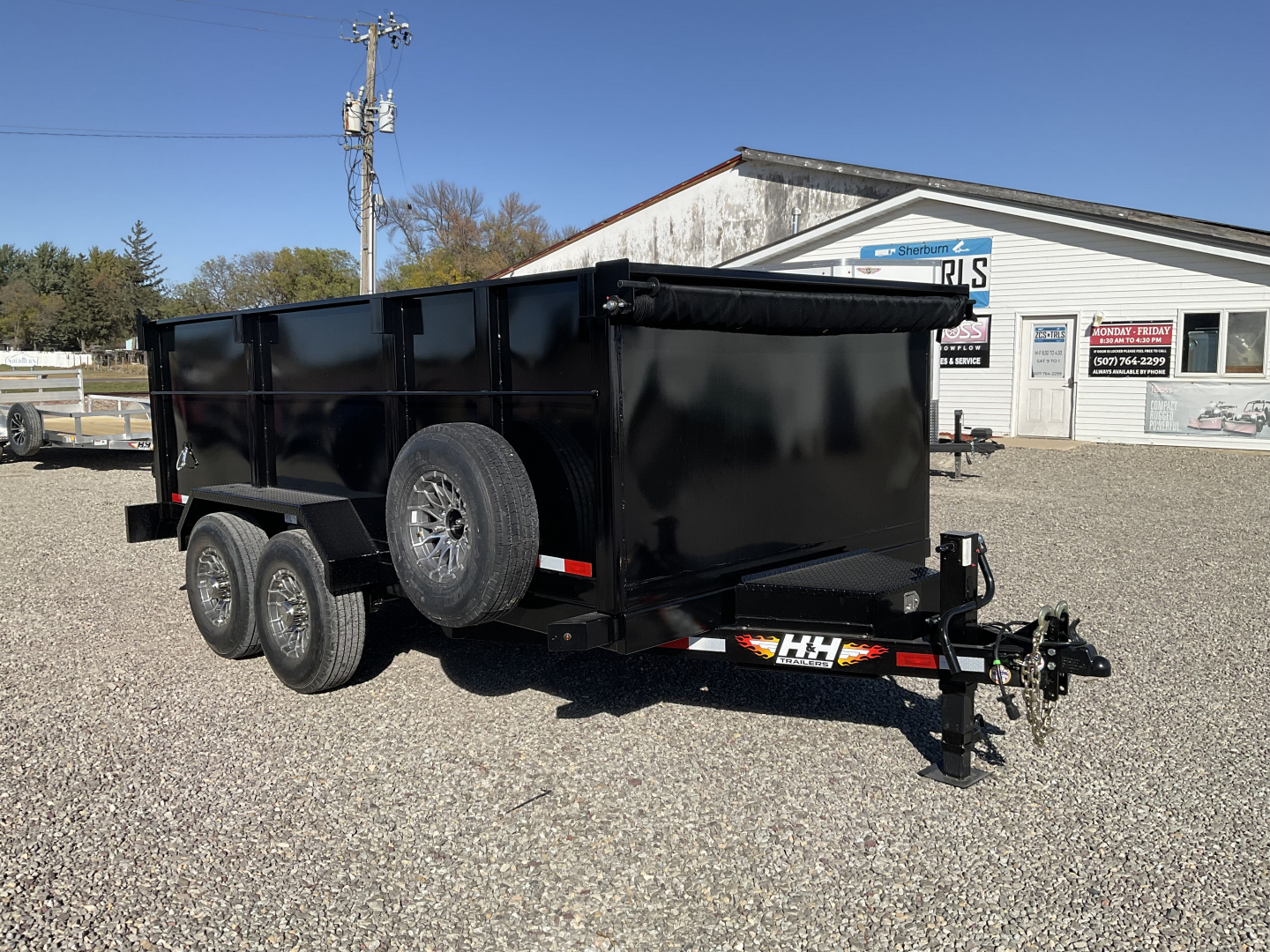 New 2026 H&H Trailers HDTS48214-BP-140 Dump Trailer