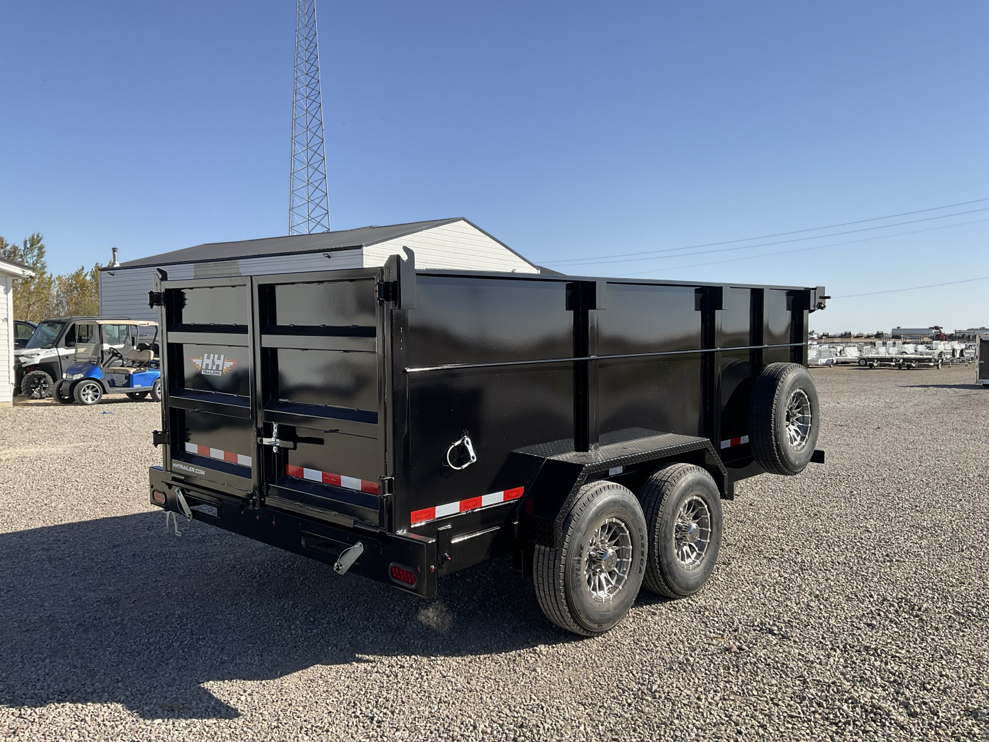 New 2026 H&H Trailers HDTS48214-BP-140 Dump Trailer