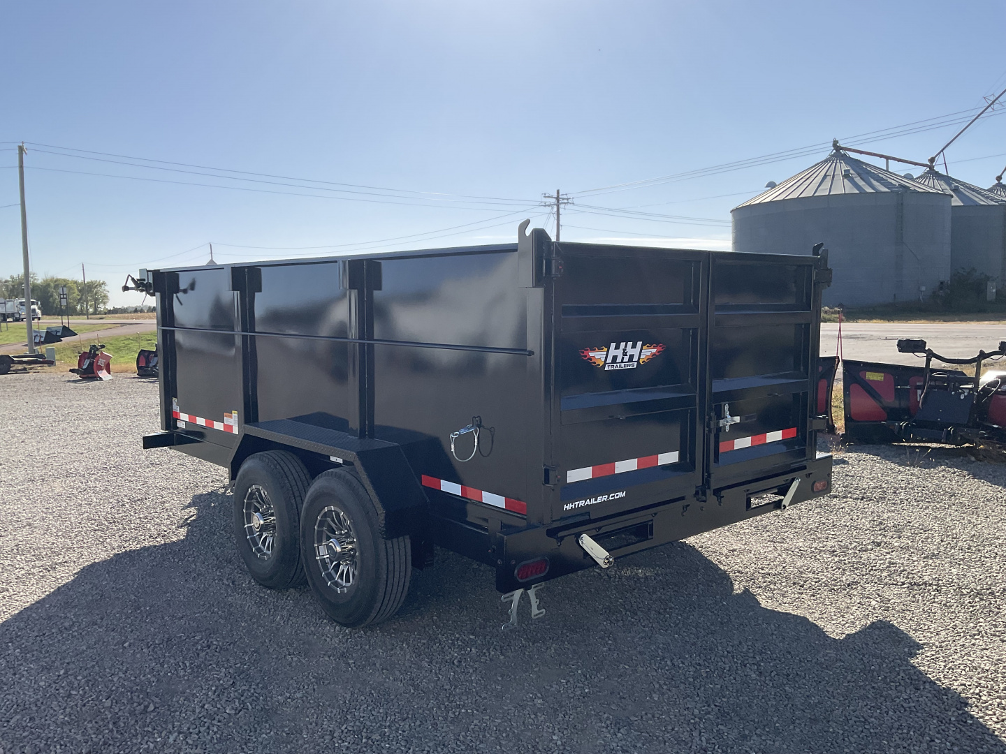 New 2026 H&H Trailers HDTS48214-BP-140 Dump Trailer