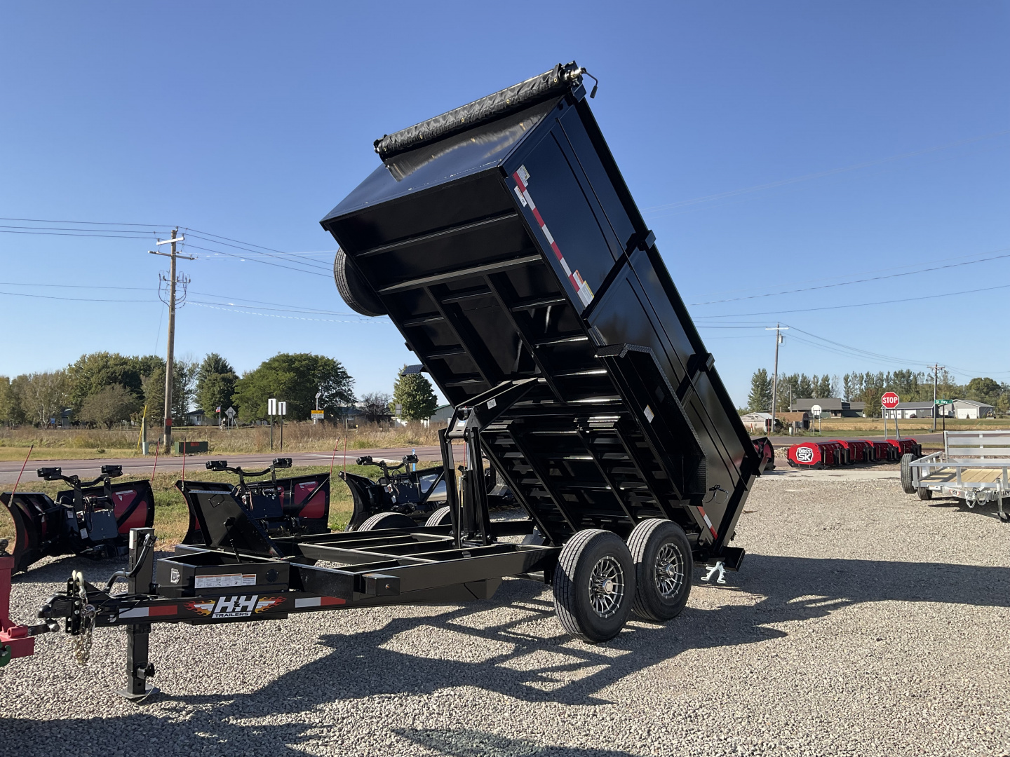 New 2026 H&H Trailers HDTS48214-BP-140 Dump Trailer