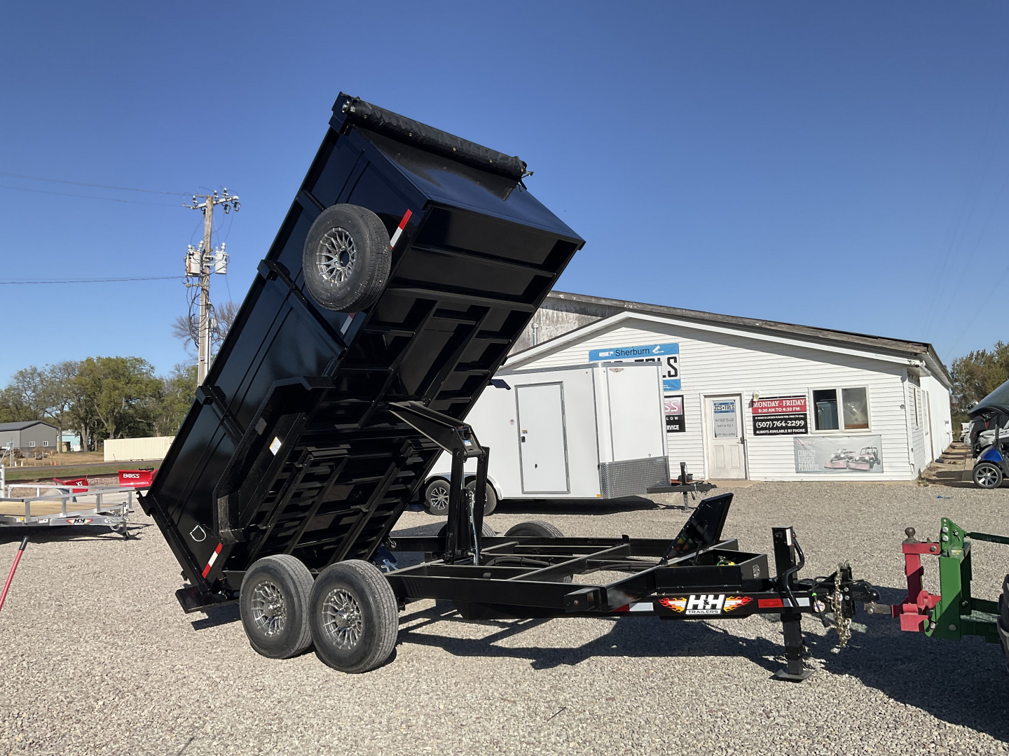 New 2026 H&H Trailers HDTS48214-BP-140 Dump Trailer