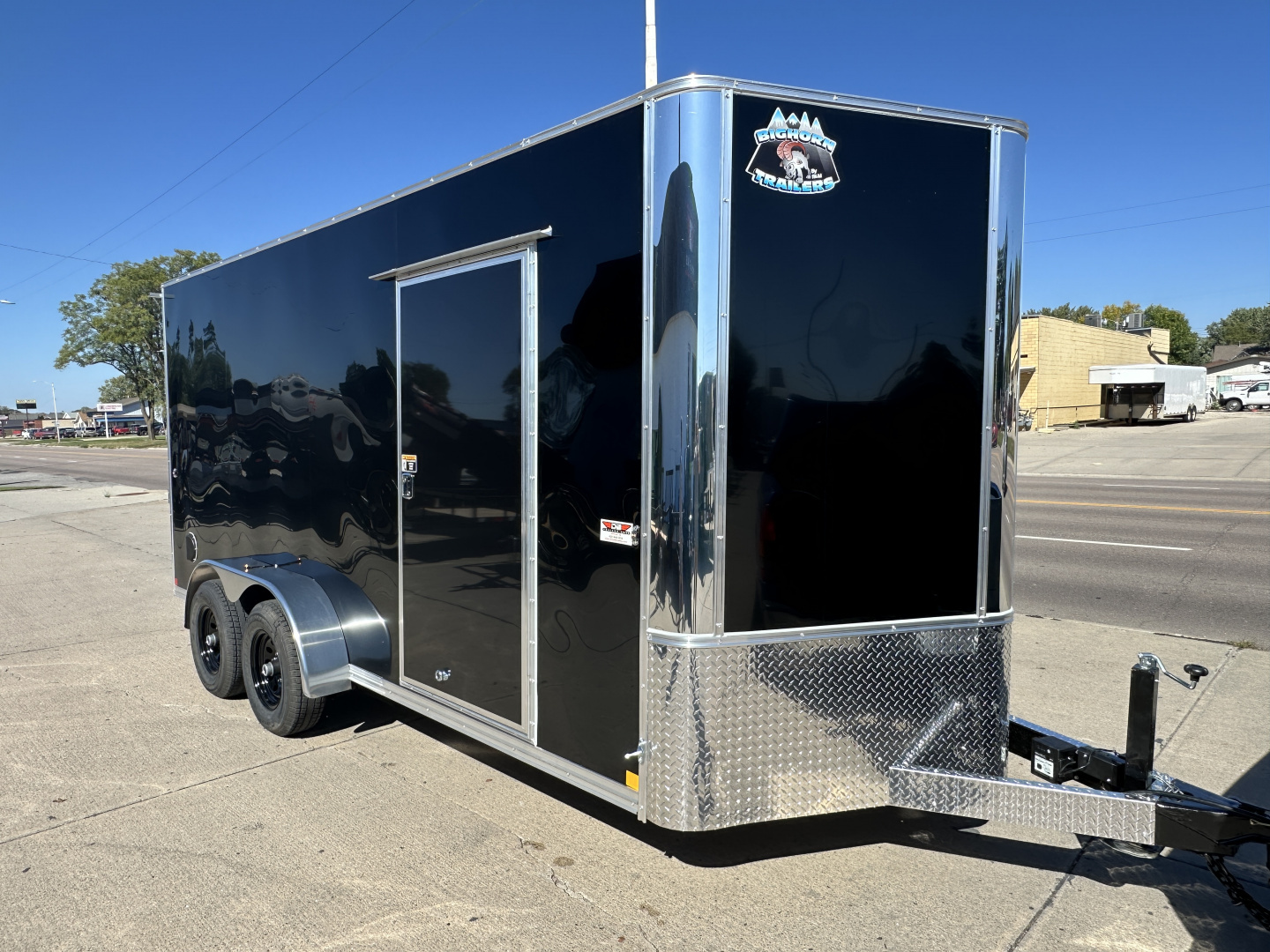 New 2026 R&M Manufacturing 7X16X84 Contractor 10K Cargo / Enclosed Trailer
