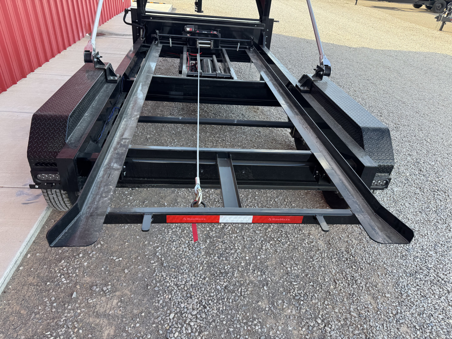 New 2026 RawMaxx RDX 83X14 GN ROLL OFF 14K TRAILER Dump Trailer