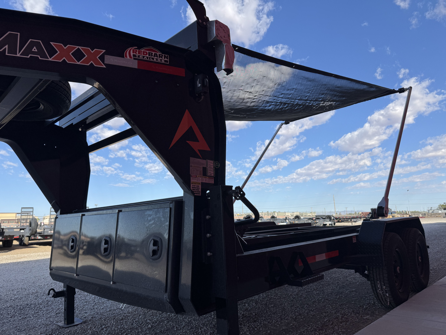 New 2026 RawMaxx RDX 83X14 GN ROLL OFF 14K TRAILER Dump Trailer