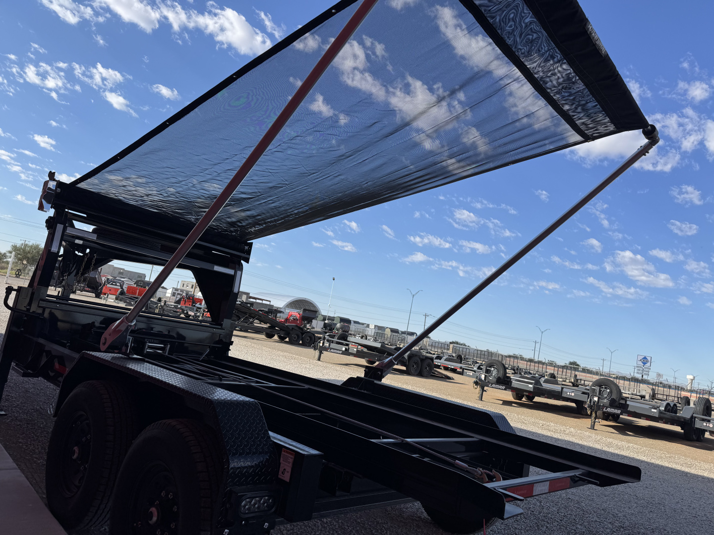 New 2026 RawMaxx RDX 83X14 GN ROLL OFF 14K TRAILER Dump Trailer