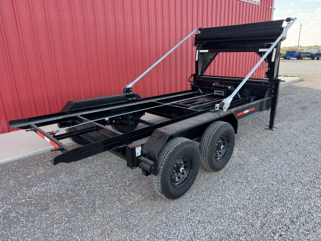 New 2026 RawMaxx RDX 83X14 GN ROLL OFF 14K TRAILER Dump Trailer