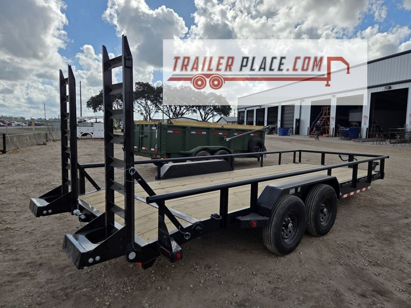 New 2026 IRON BULL 83"X20' 14K ETB W/ FOLD UP RAMPS