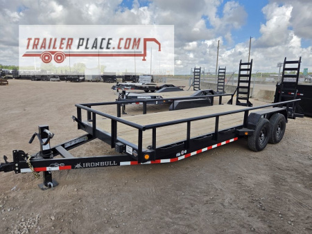 New 2026 IRON BULL 83 X20' 14K ETB W/ FOLD UP RAMPS