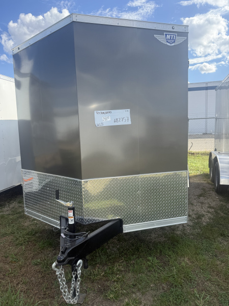 New 2025 RC Trailers 7 X 14 7k v-nose 6'-6'' interior height ramp door screwless Cargo / Enclosed Trailer