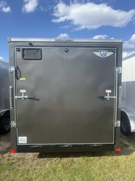 New 2025 RC Trailers 7 X 14 7k v-nose 6'-6'' interior height ramp door screwless Cargo / Enclosed Trailer