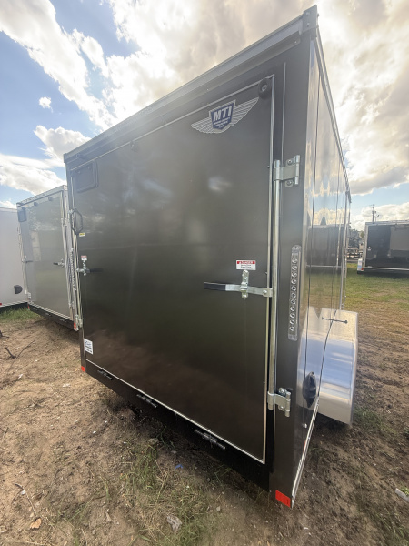 New 2025 RC Trailers 7 X 14 7k v-nose 6'-6'' interior height ramp door screwless Cargo / Enclosed Trailer