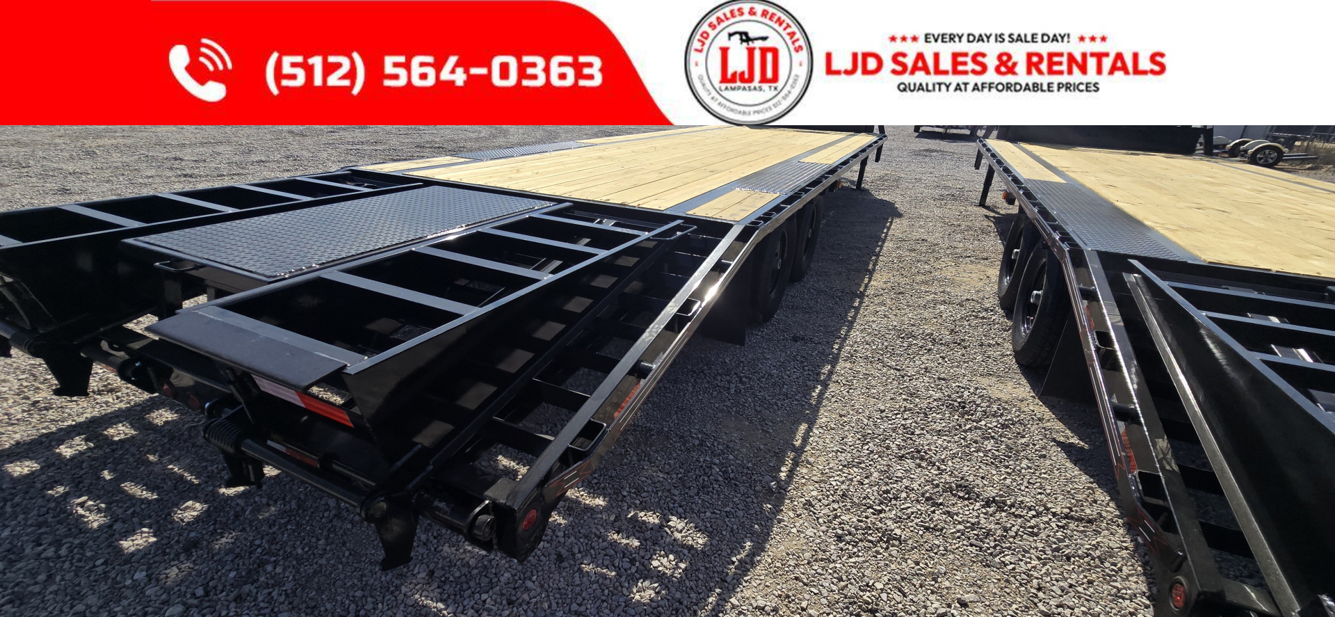 New 2026 Coffee Creek - Gooseneck flatbed 102" X 27' Deckover Trailer