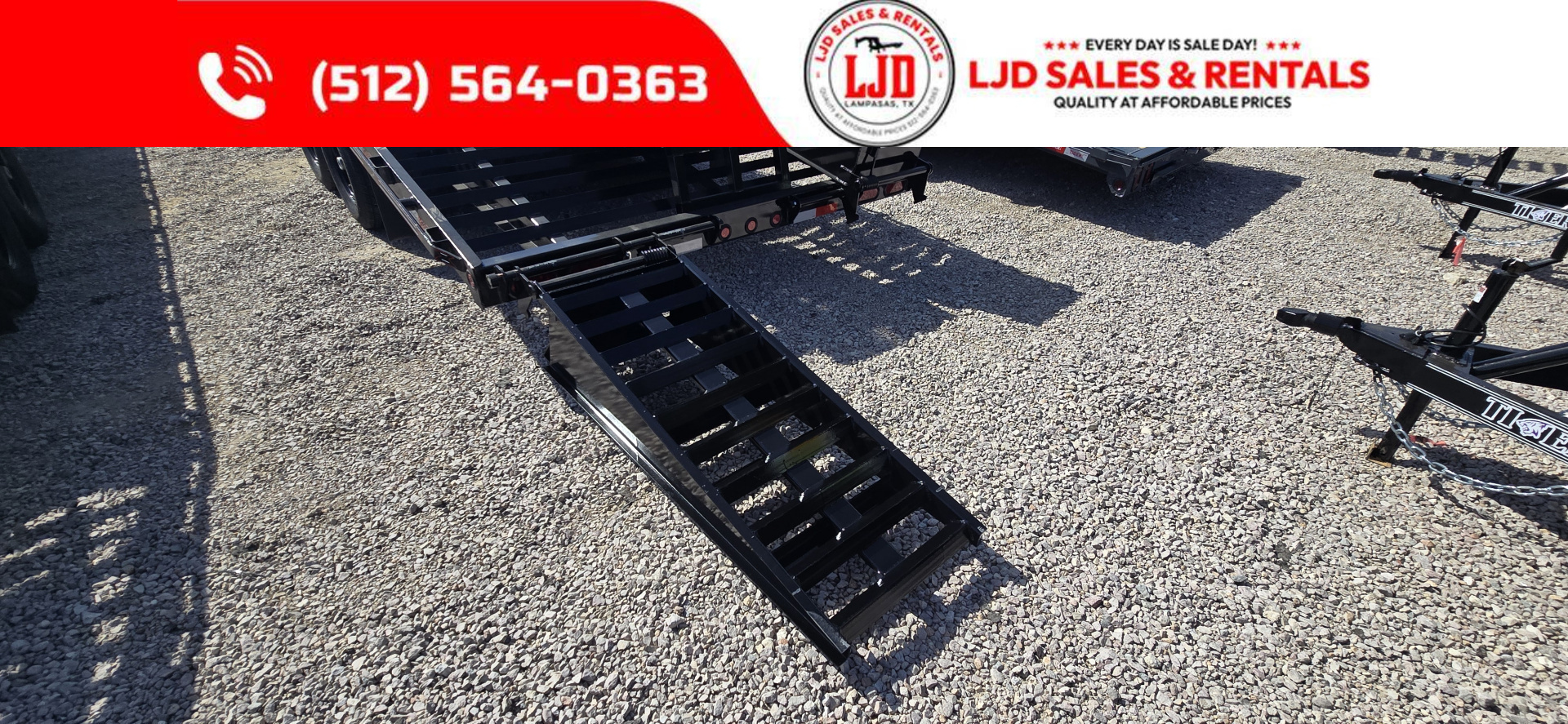 New 2026 Coffee Creek - Gooseneck Flatbed 25' Trailer - Lo Pro