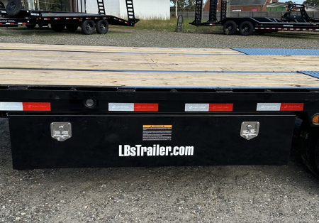 New 2026 Load Trail 34' Tandem Low-Pro Gooseneck w/Hyd. Dove Equipment Trailer