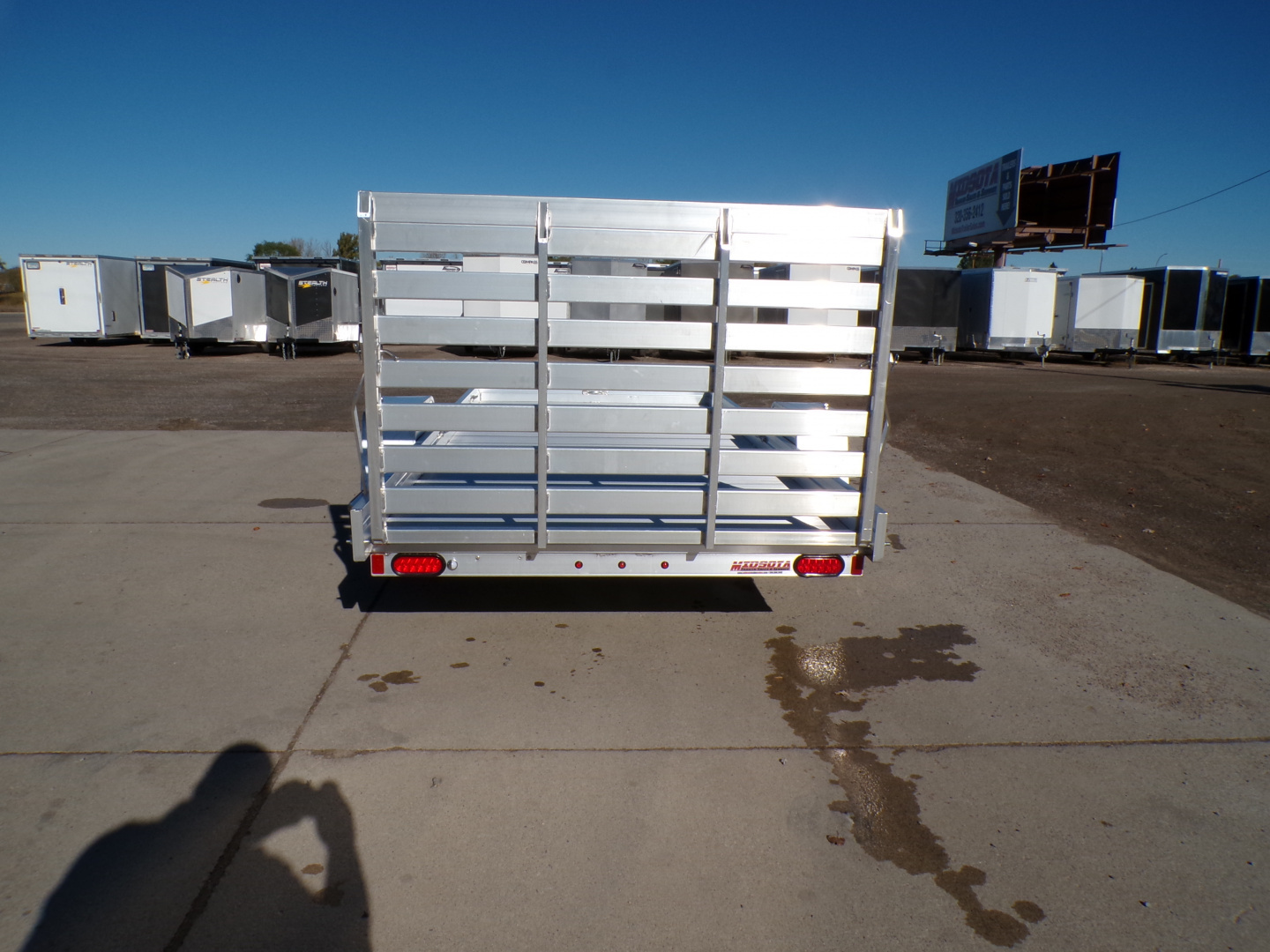 New *2026 Aluma 6812H -S-TG Utility Trailer - 175