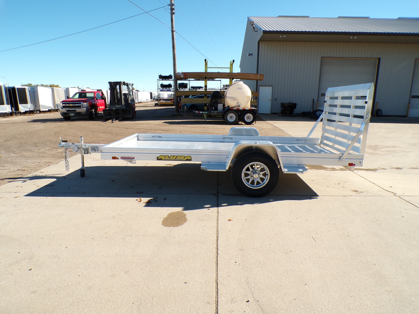 New *2026 Aluma 6812H -S-TG Utility Trailer - 175