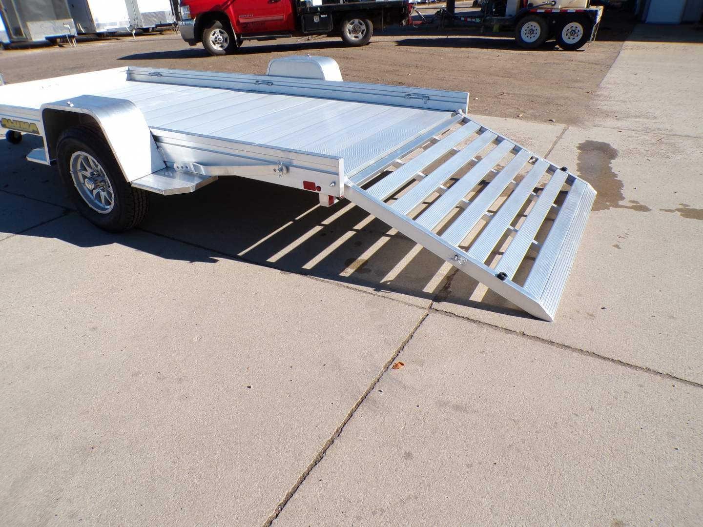 New *2026 Aluma 6812H -S-TG Utility Trailer - 175