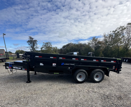 New 2026 Load Trail 16' Tandem Axle 12" I-Beam Heavy Duty Dump Trailer