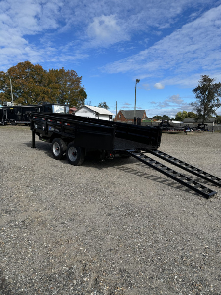 New 2026 Load Trail 16' Tandem Axle 12" I-Beam Heavy Duty Dump Trailer