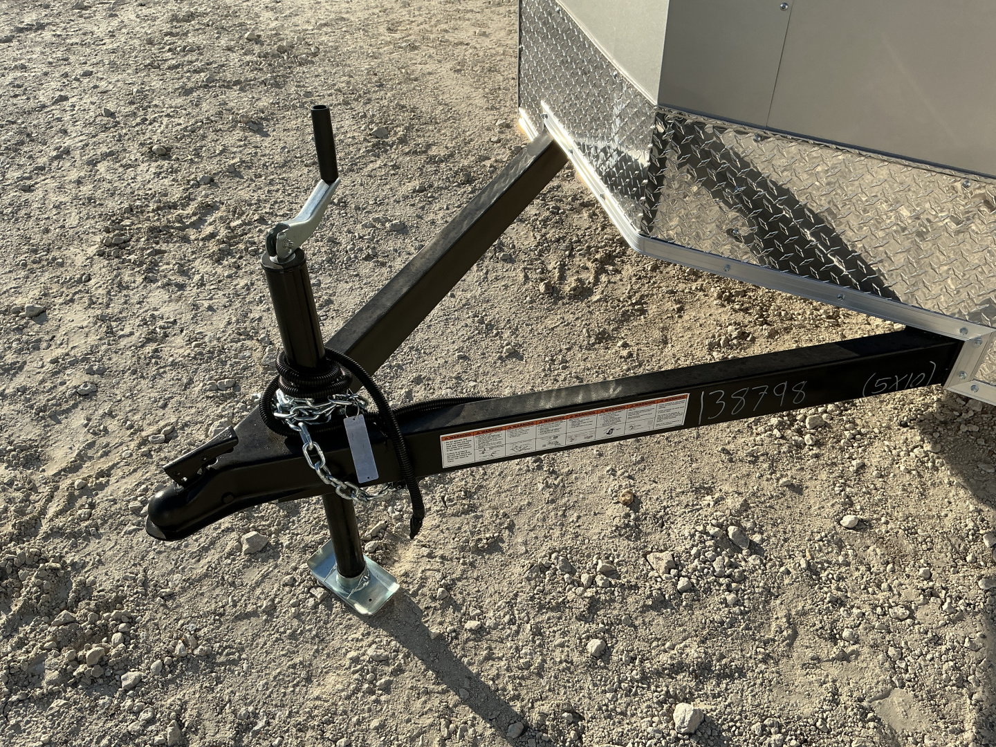 New 2026 Compass 5'x10' Enclosed Cargo Trailer - Indigo DLX