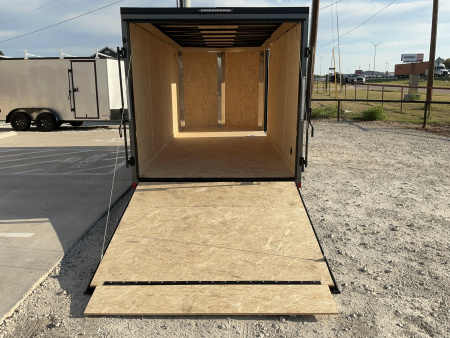 New 2026 Compass 7'x16' Enclosed Cargo Trailer - Indigo DLX