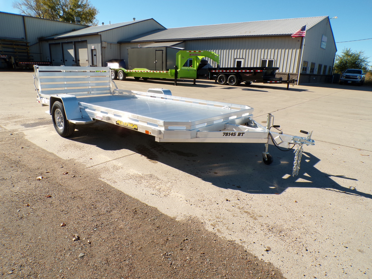 New *2026 Aluma 7814S-BT Utility Trailer - 259