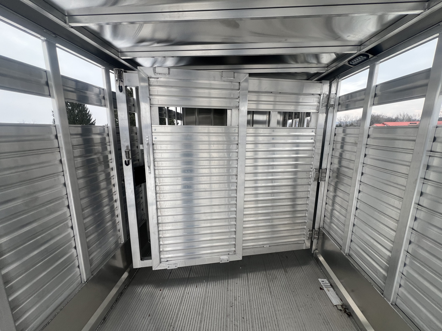 New 2026 Frontier Trailers 7x16 7K Livestock Bumper Pull Series Stock / Stock Combo Trailer
