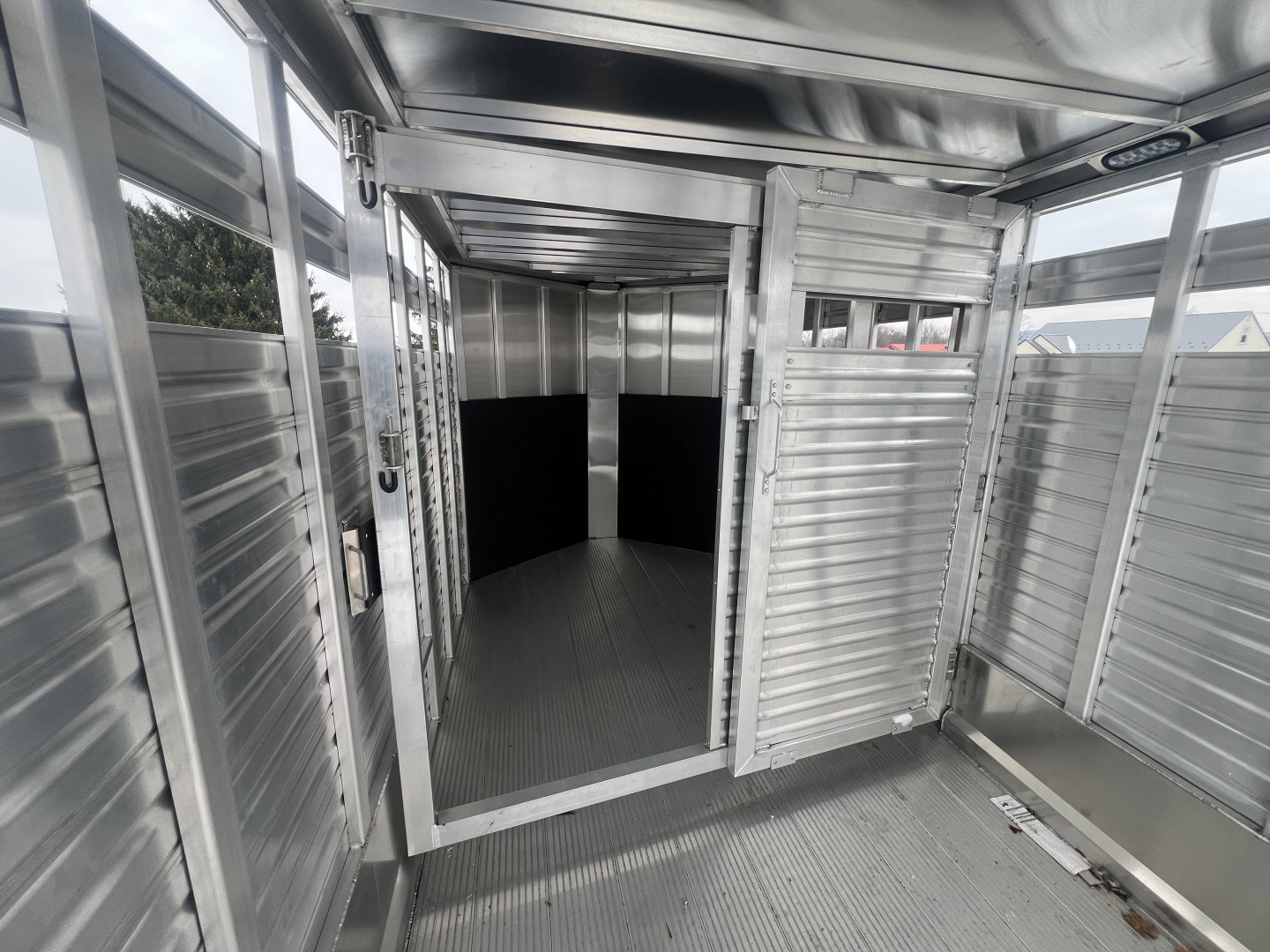 New 2026 Frontier Trailers 7x16 7K Livestock Bumper Pull Series Stock / Stock Combo Trailer