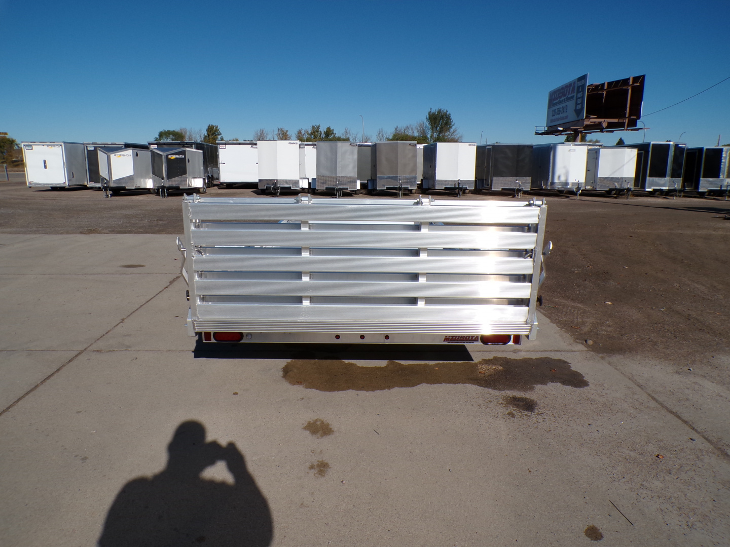 New *2026 Aluma 7814S-BT Utility Trailer - 260