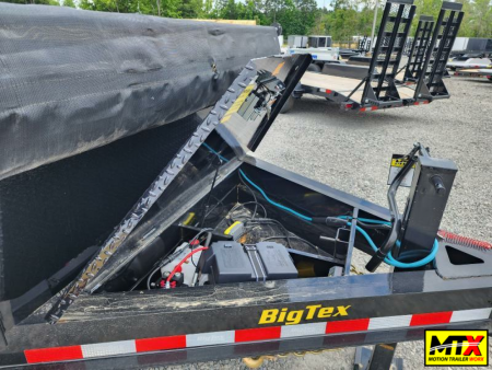 New 2026 Big Tex Trailers 7x14 14XD Heavy Duty Ultra Low Pro 15K Dump w/ Slide-In Ramps X-Series Dump Trailer