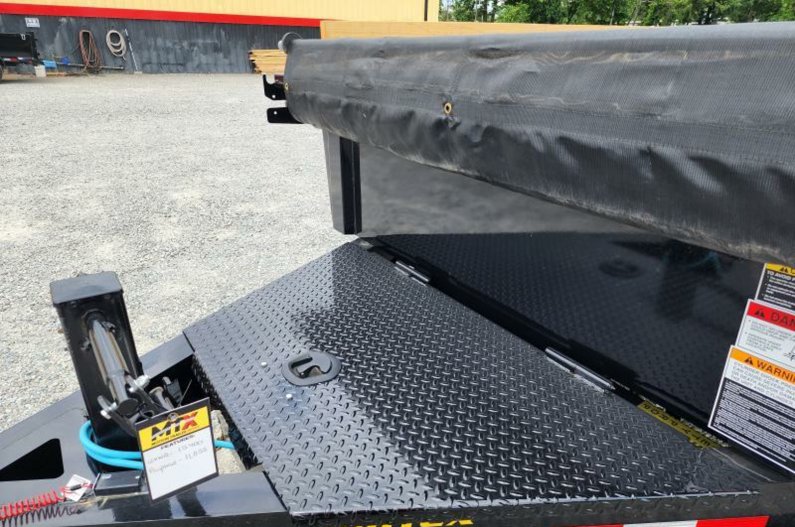 New 2026 Big Tex Trailers 7x16 14LP Heavy Duty Ultra Low Pro 15K Dump w/ Slide-In Ramps X-Series Dump Trailer