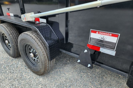 New 2026 Big Tex Trailers 7x16 14LP Heavy Duty Ultra Low Pro 15K Dump w/ Slide-In Ramps X-Series Dump Trailer