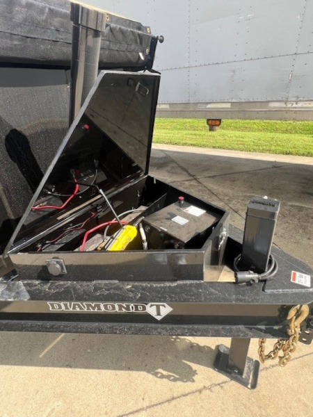 New 2026 Diamond T 83x14 14K 36" Sides Telescopic Dump Trailer